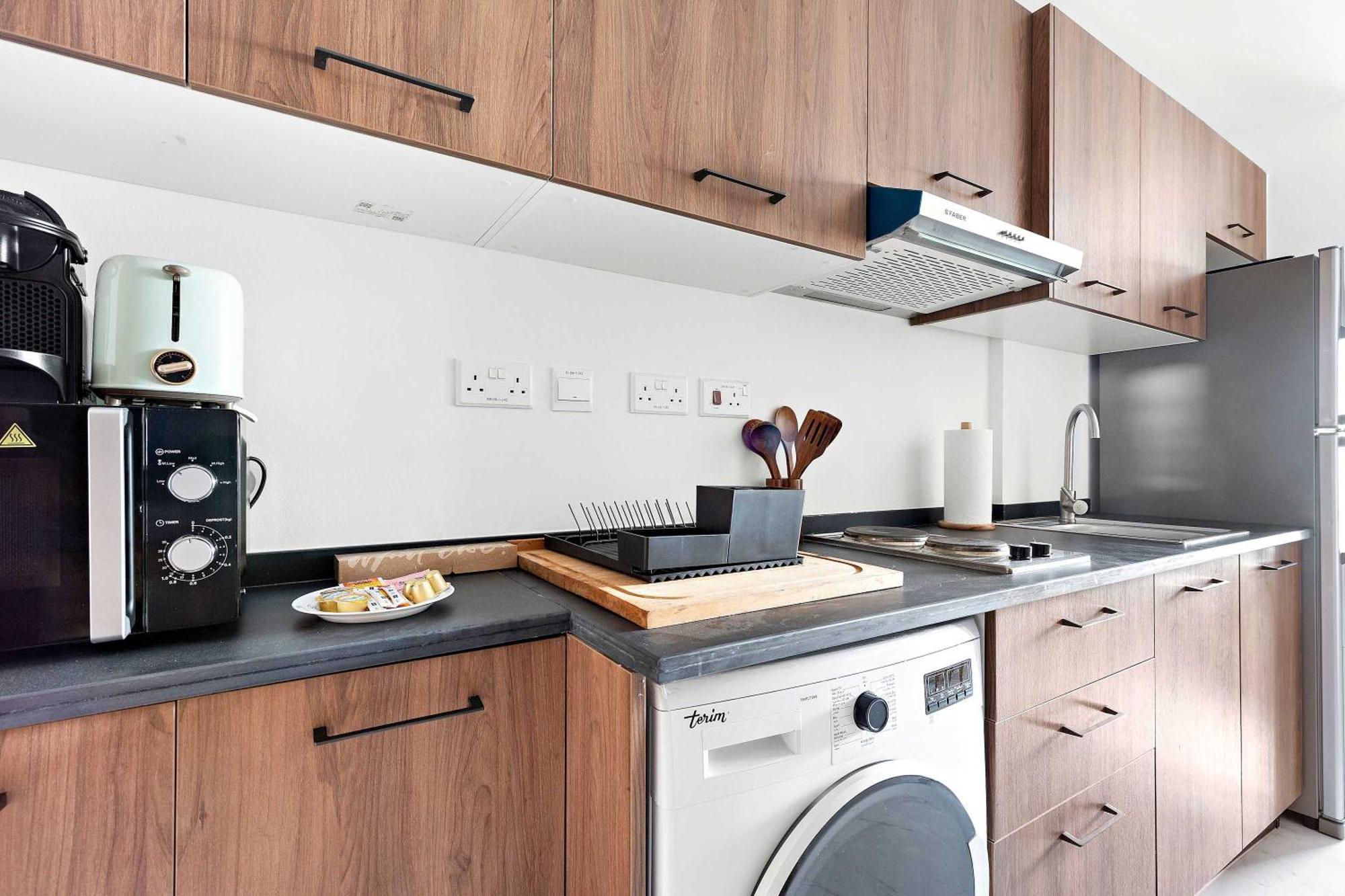 Silkhaus Chic Studio Near Masdar City Park أبو ظبي المظهر الخارجي الصورة