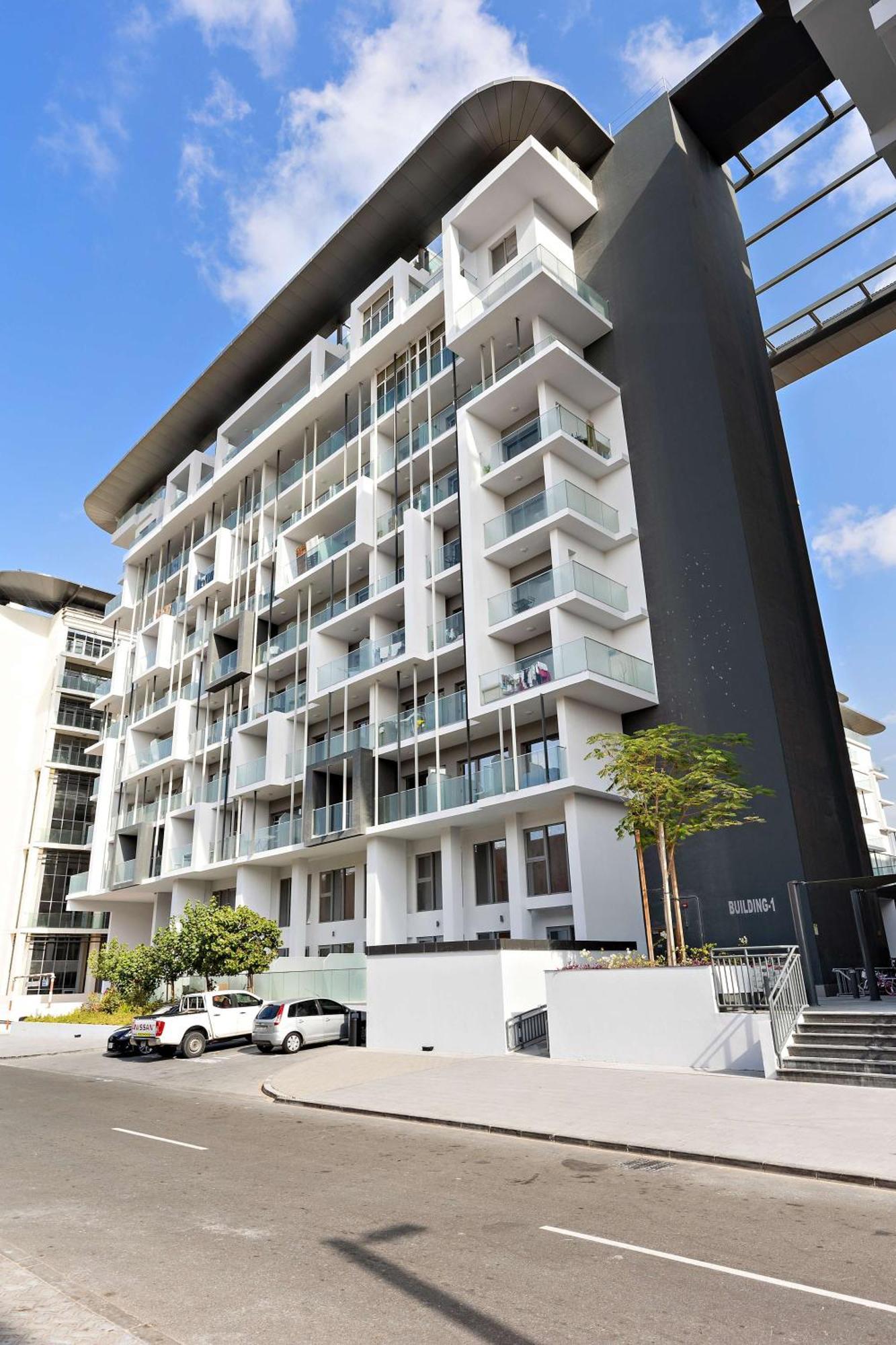 Silkhaus Chic Studio Near Masdar City Park أبو ظبي المظهر الخارجي الصورة